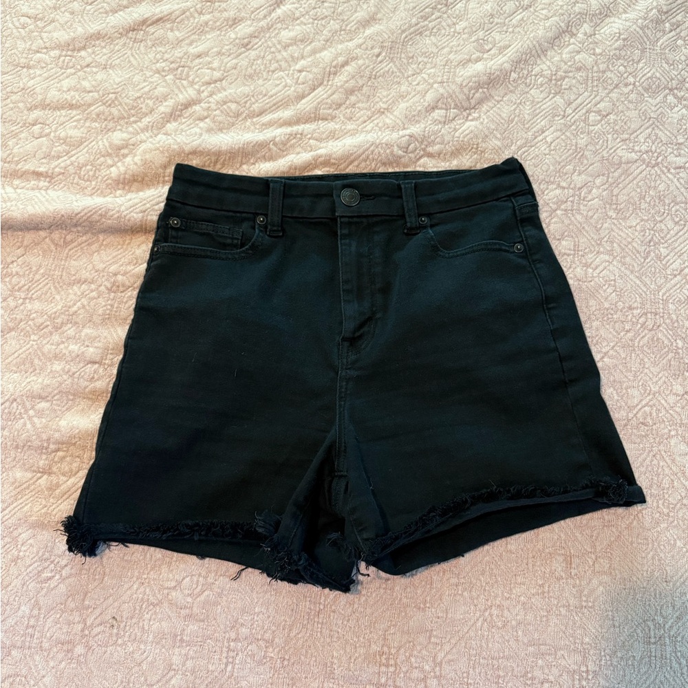 American Eagle Outfitters Black Jean Shorts